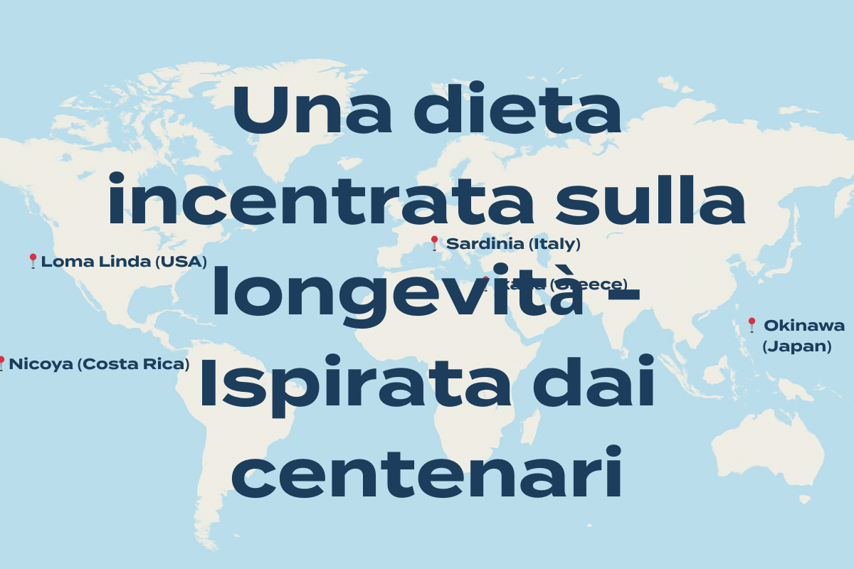 La dieta Blue Zones dei centenari