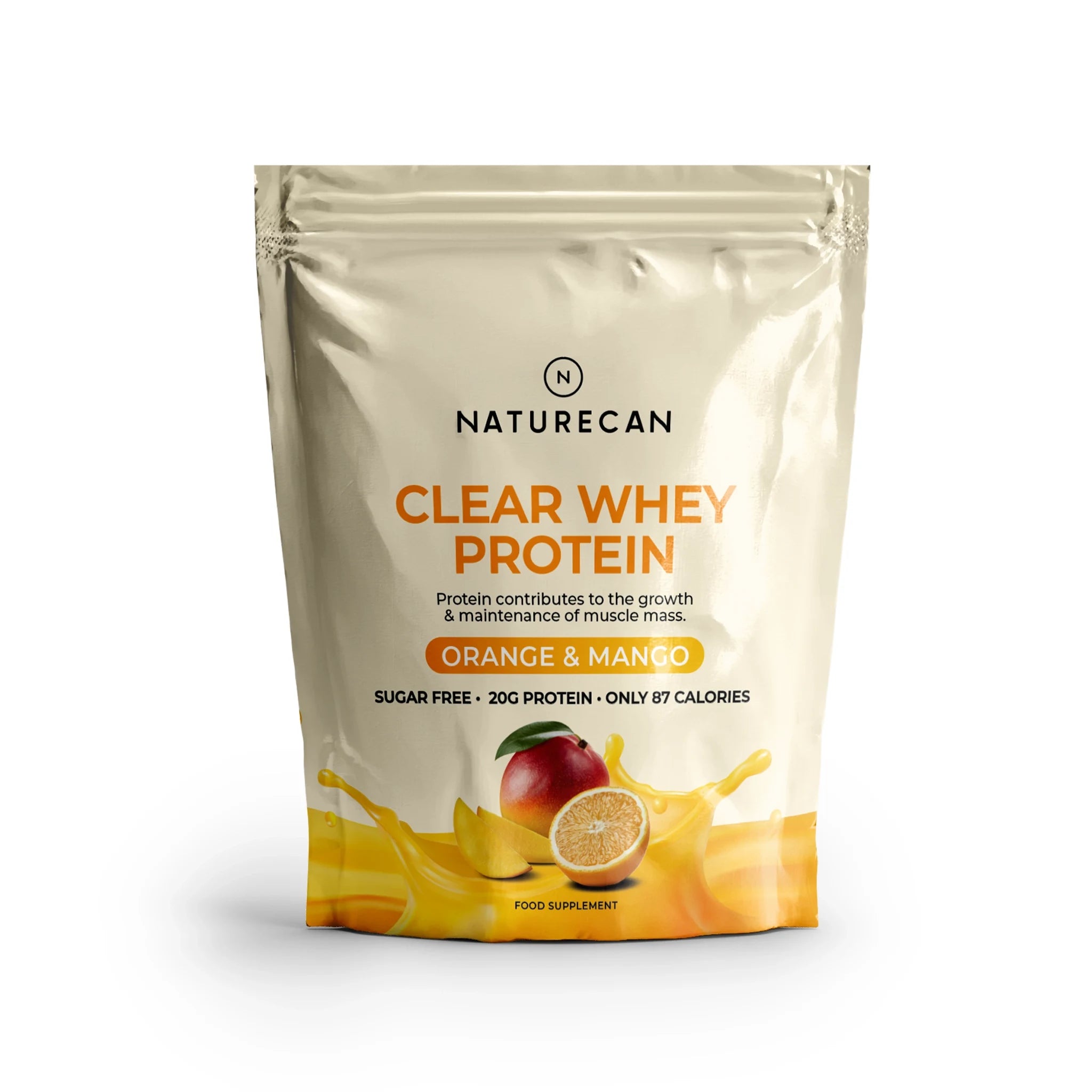 clear whey arancia e mango