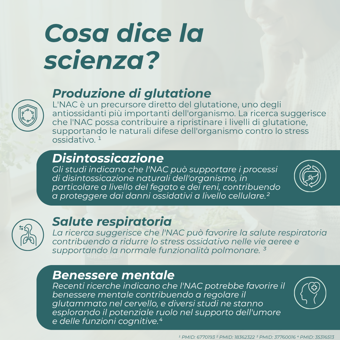 Integratore NAC benefici