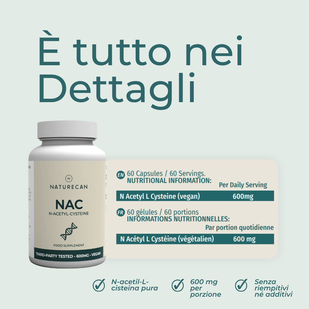 Integratore NAC ingredienti