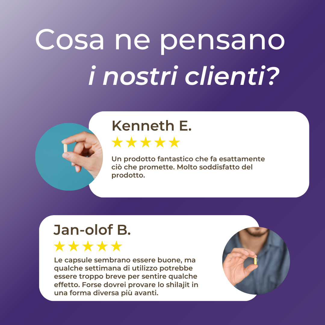 Shilajit capsule recensioni