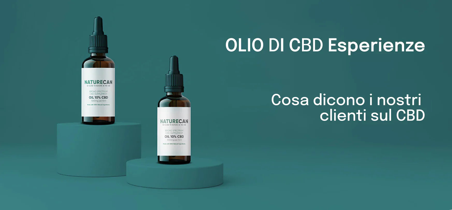 Esperienze con il CBD