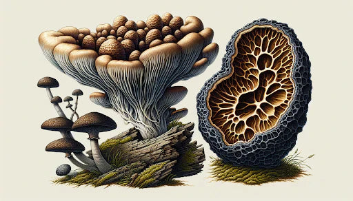 Criniera di Leone vs Reishi vs Funghi Chaga