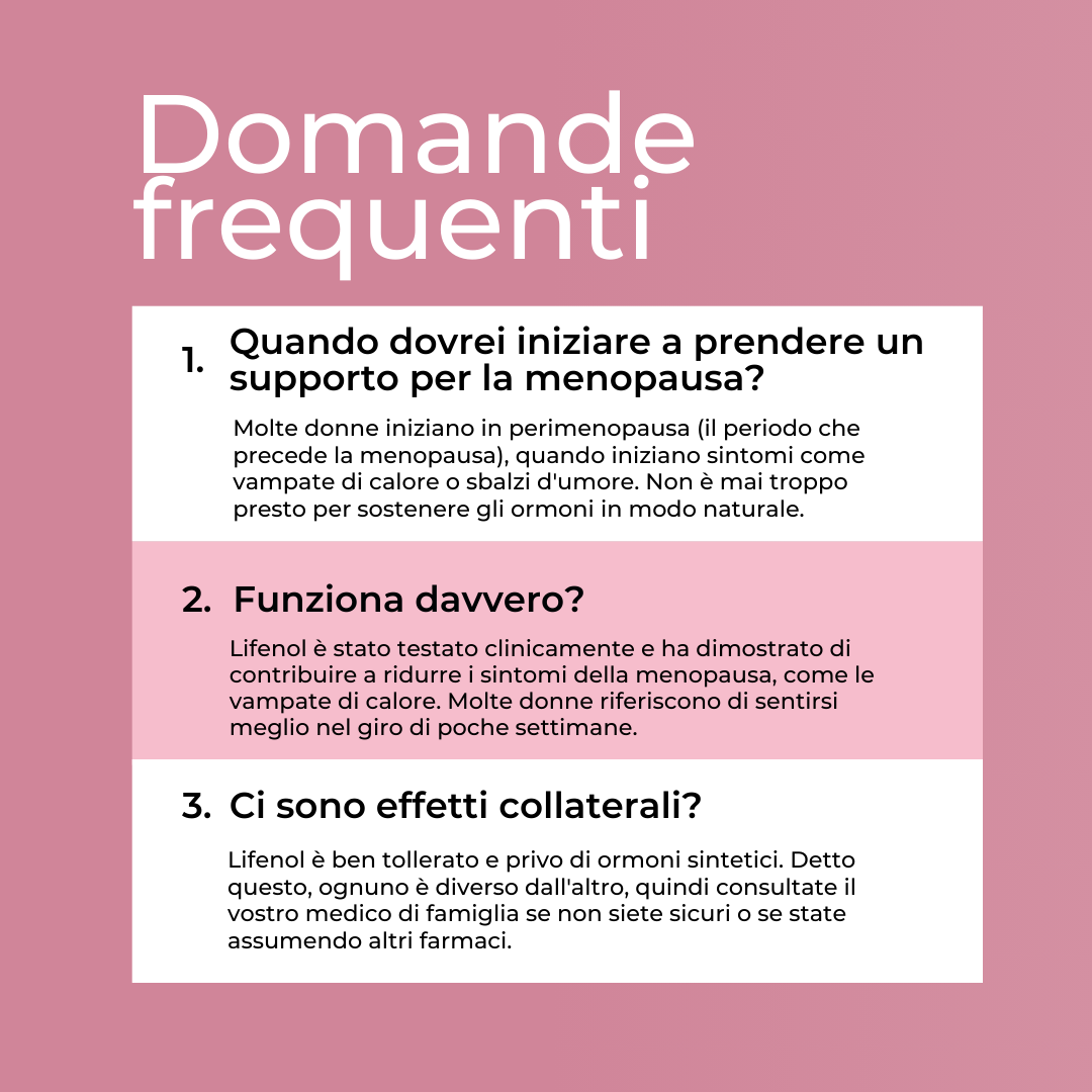 domande frequenti lifenol