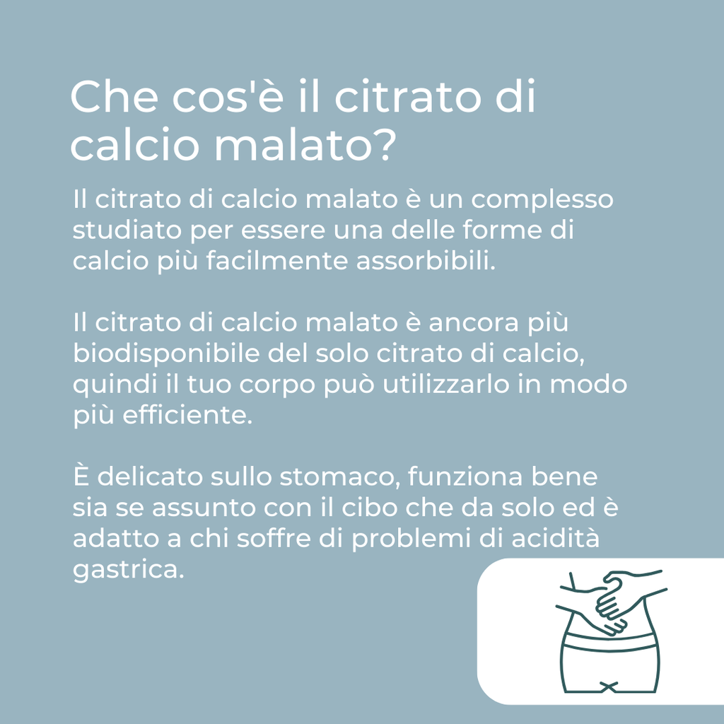 cos'è il Citrato di calcio malato