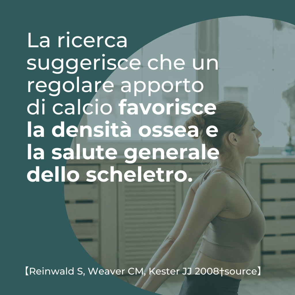 Citrato di calcio malato densità ossea