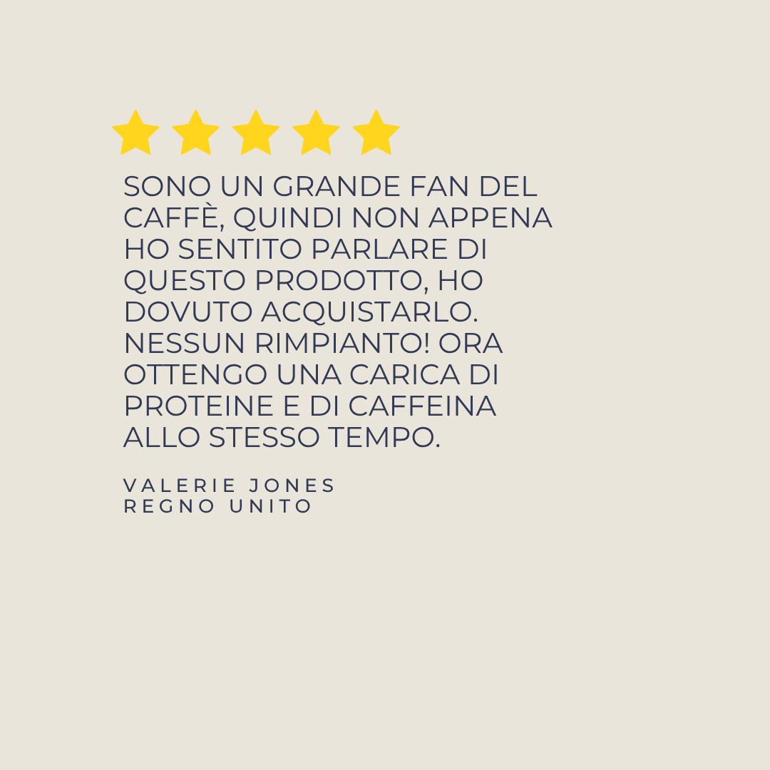 Caffè Proteico recensione