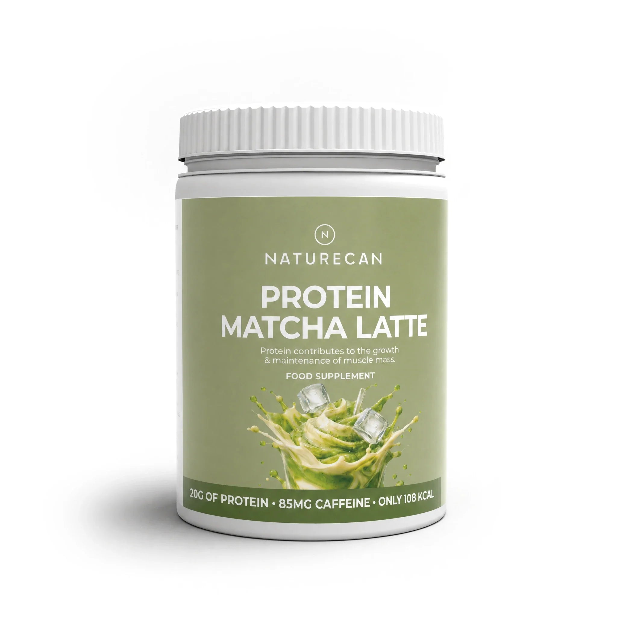 proteine in polvere al matcha