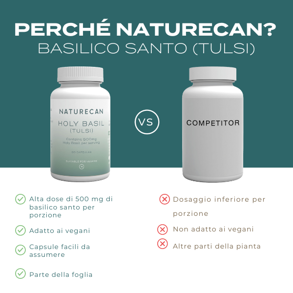 basilico santo benefici vs concorrenti