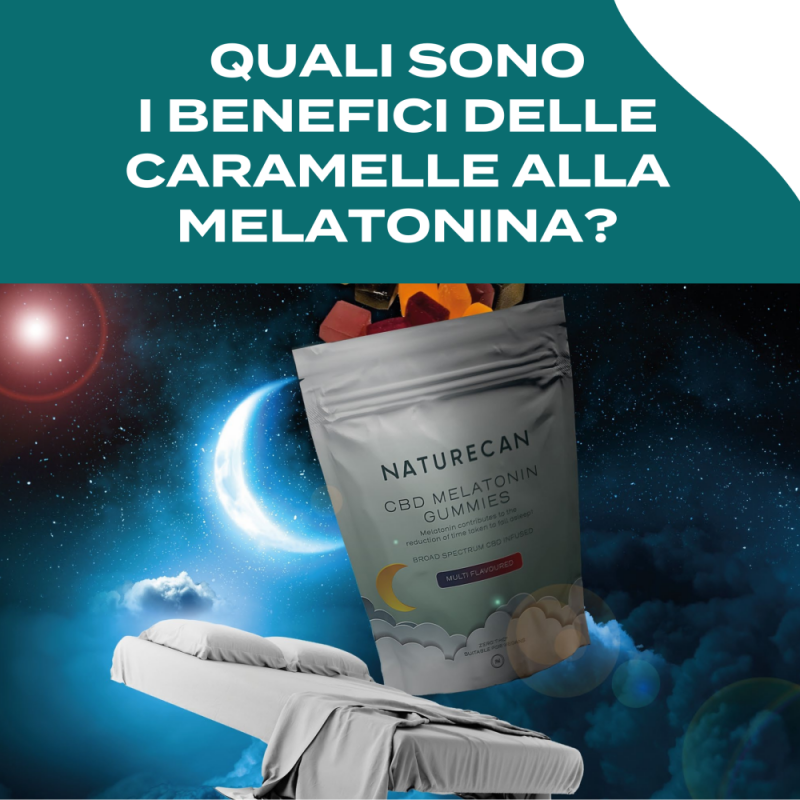 benefici caramelle melatonina