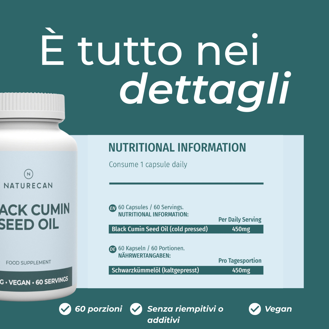 Olio di cumino nero naturecan