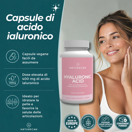 Capsule di Acido Ialuronico