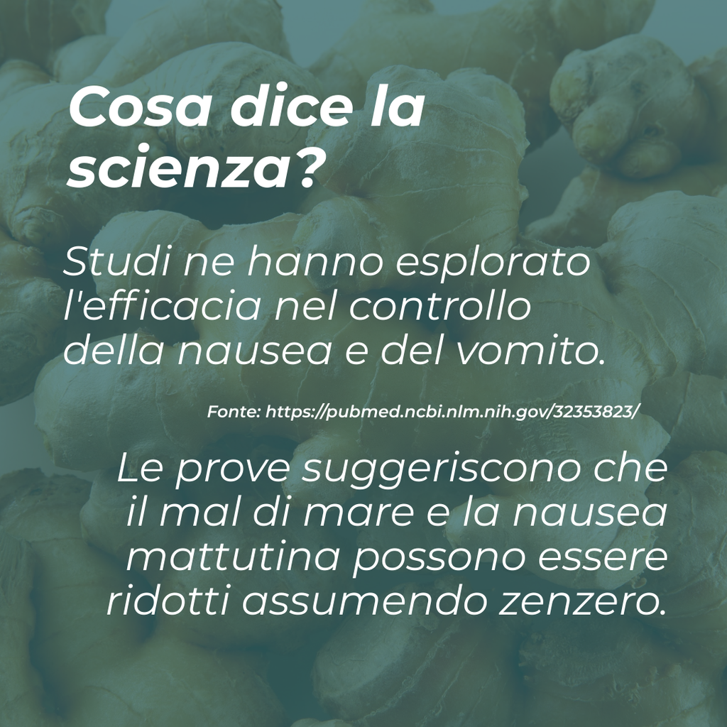 zenzero capsule benefici