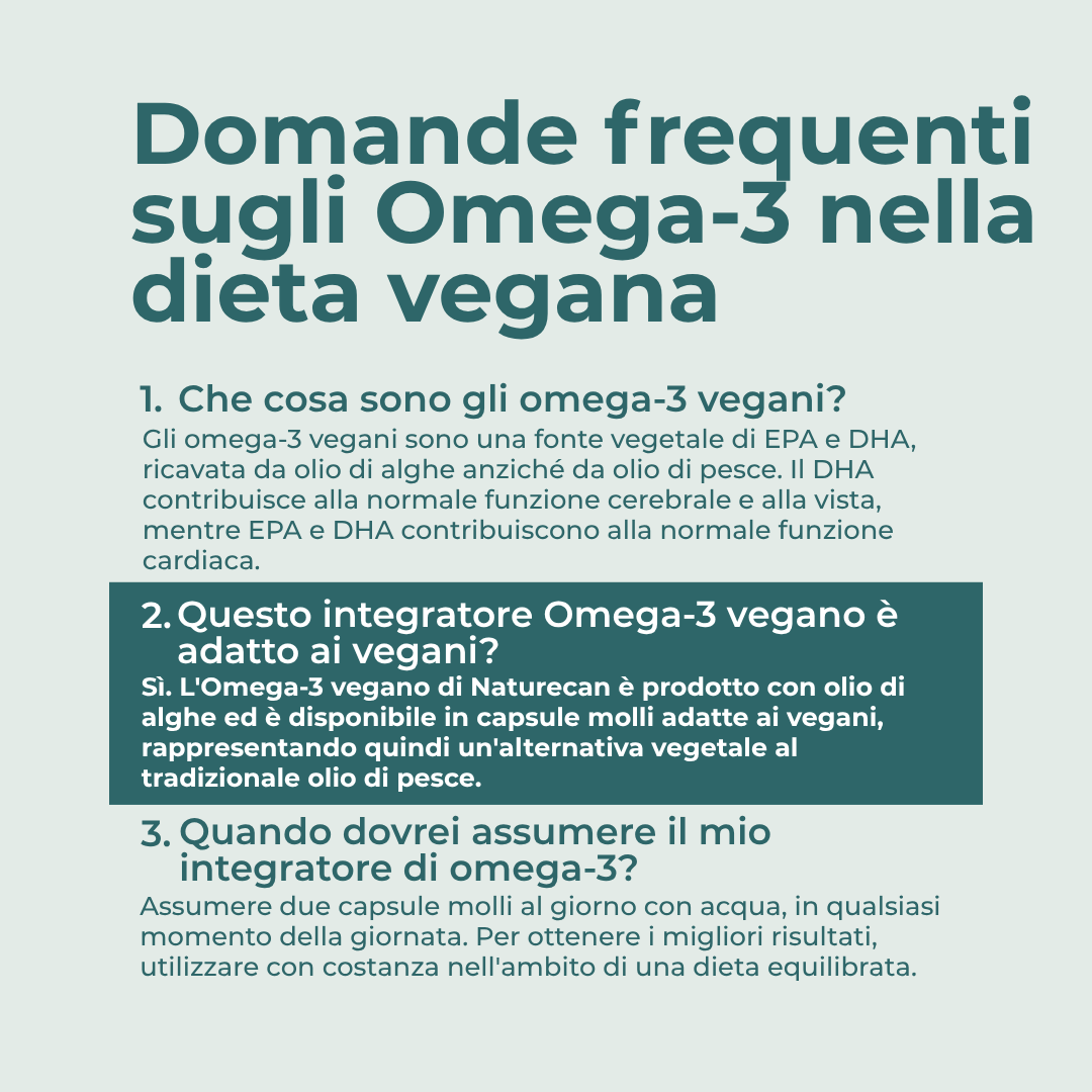 omega 3 benefici e cosa sono