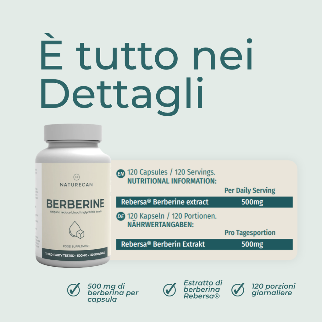 Berberina ingredienti