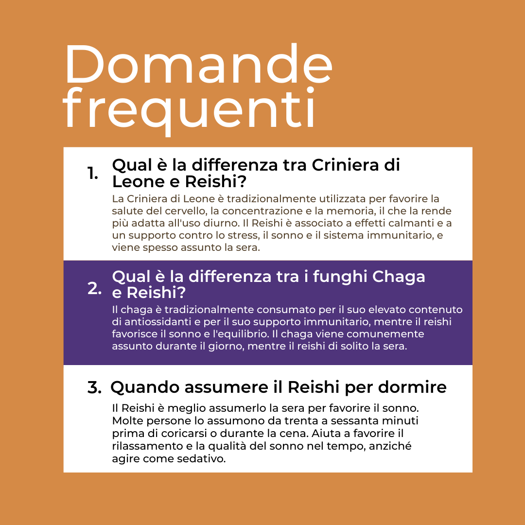 funghi Reishi a cosa servono