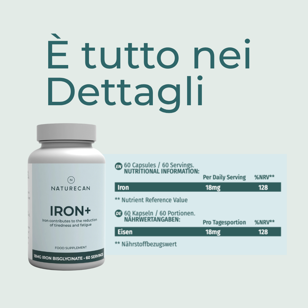 ingredienti integratore ferro