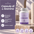 Capsule di L-teanina 200mg