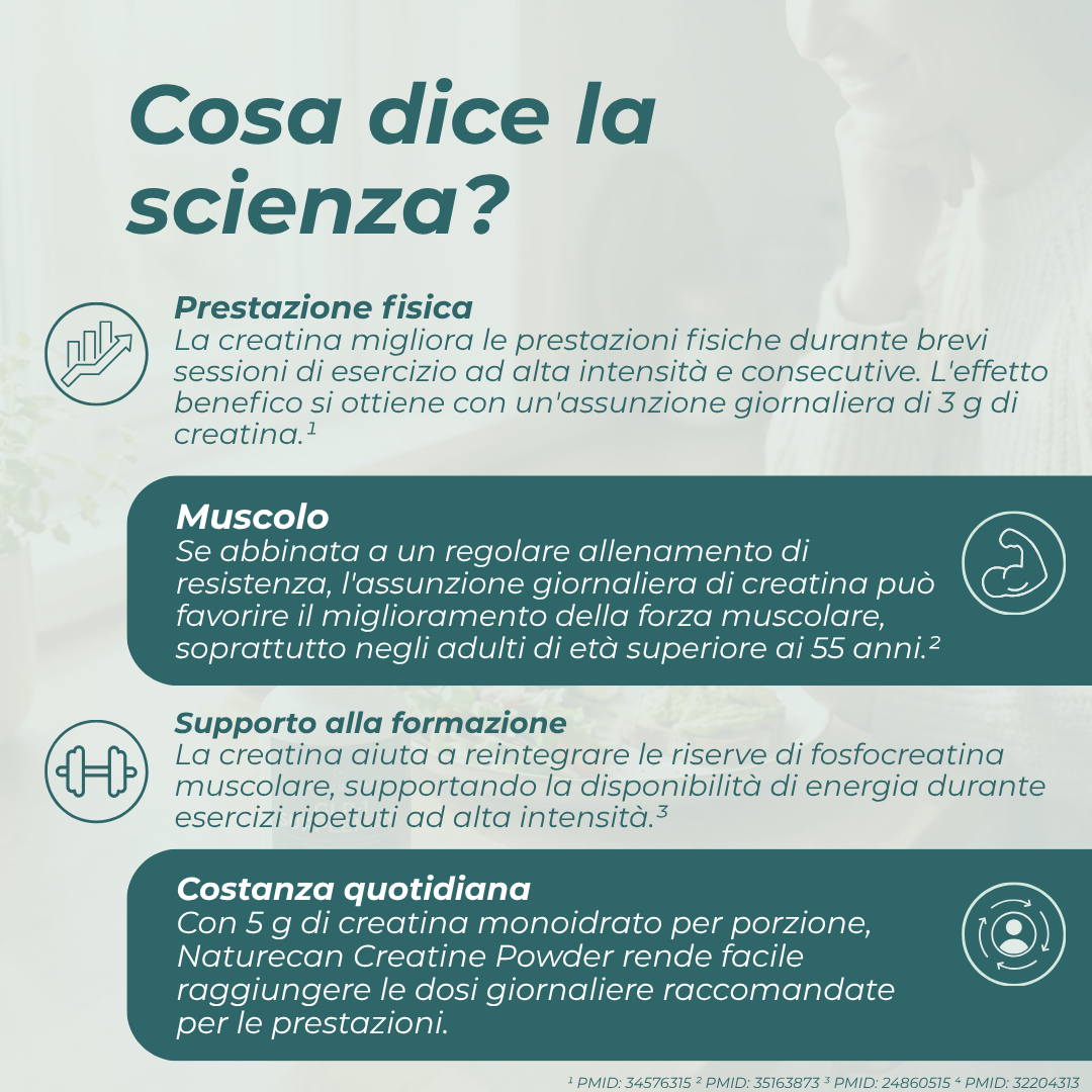 a cosa serve la creatina