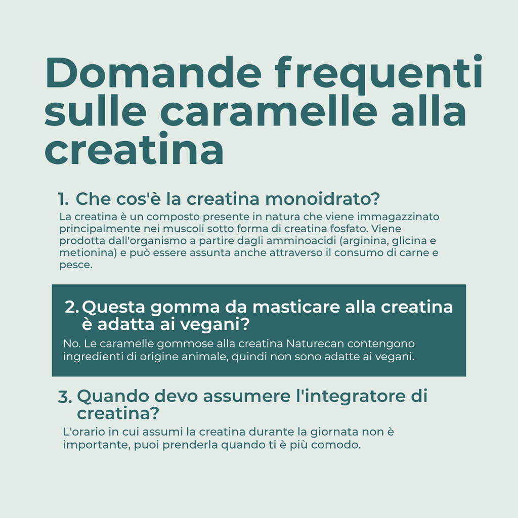 cos'è la creatina