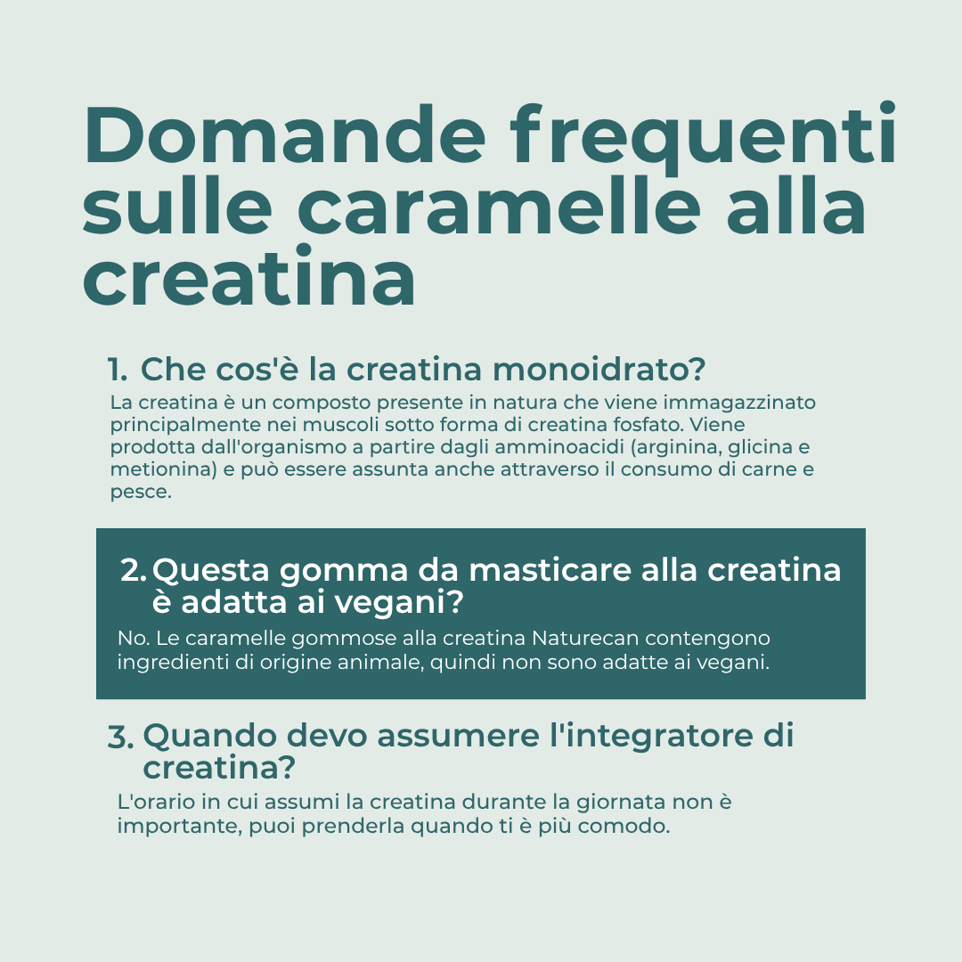 cos'è la creatina