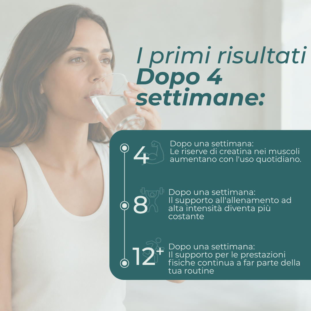 risultati creatina