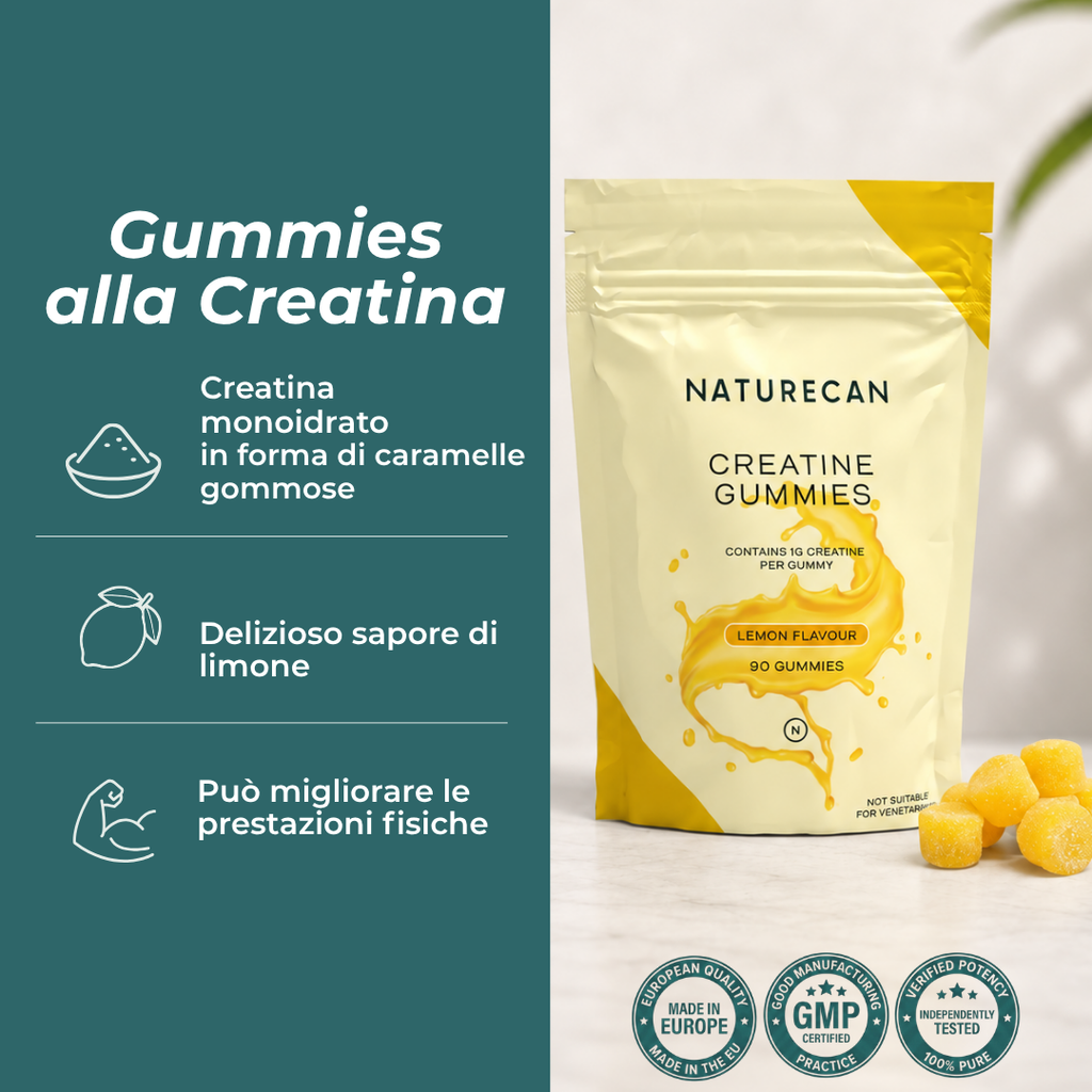 Caramelle alla Creatina naturecan