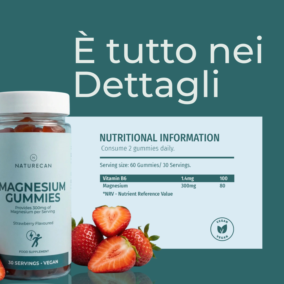 Caramelle al magnesio naturecan