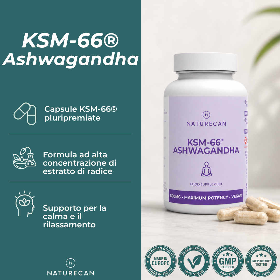 Capsule KSM-66® Ashwagandha