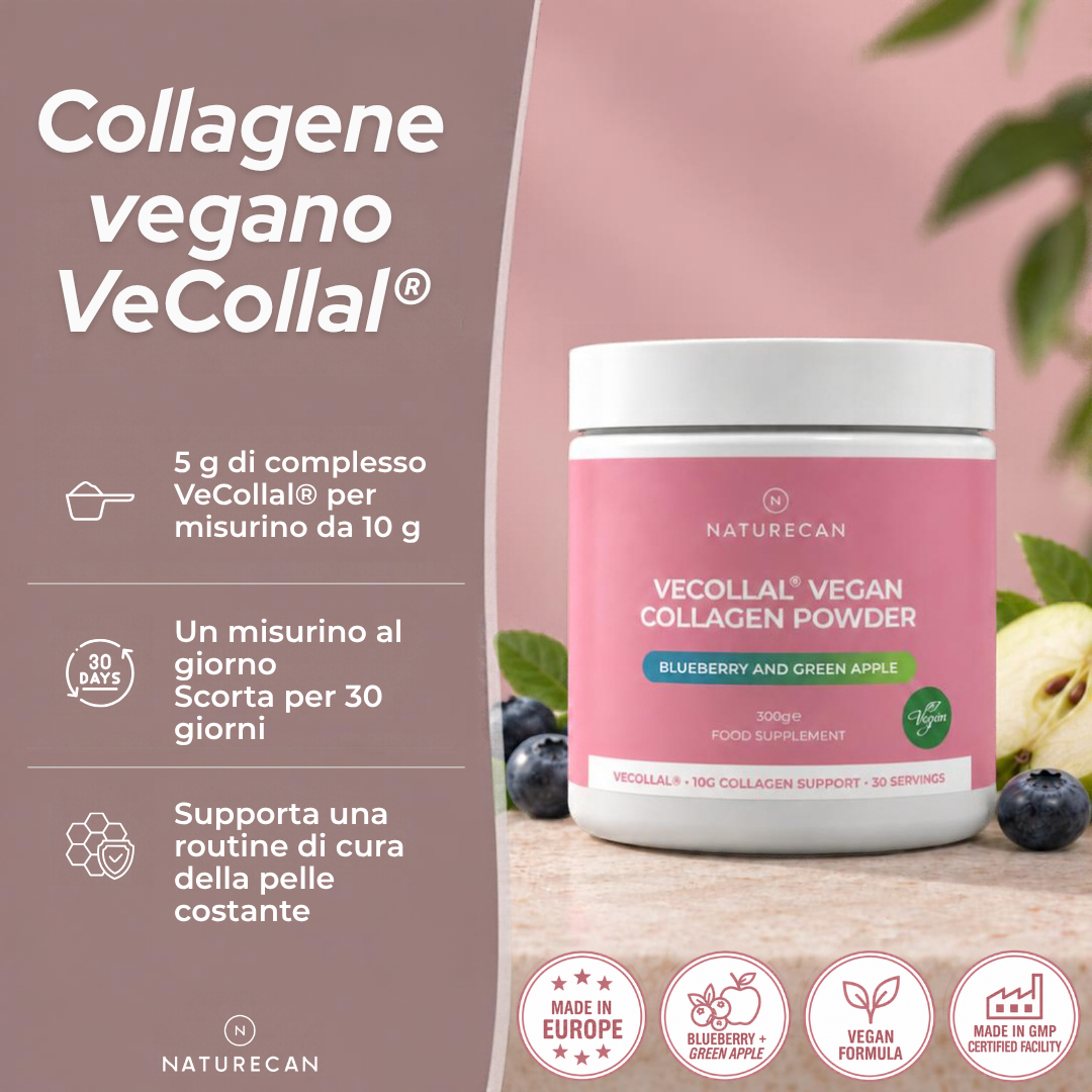 Collagene Vegano VeCollal® per la pelle