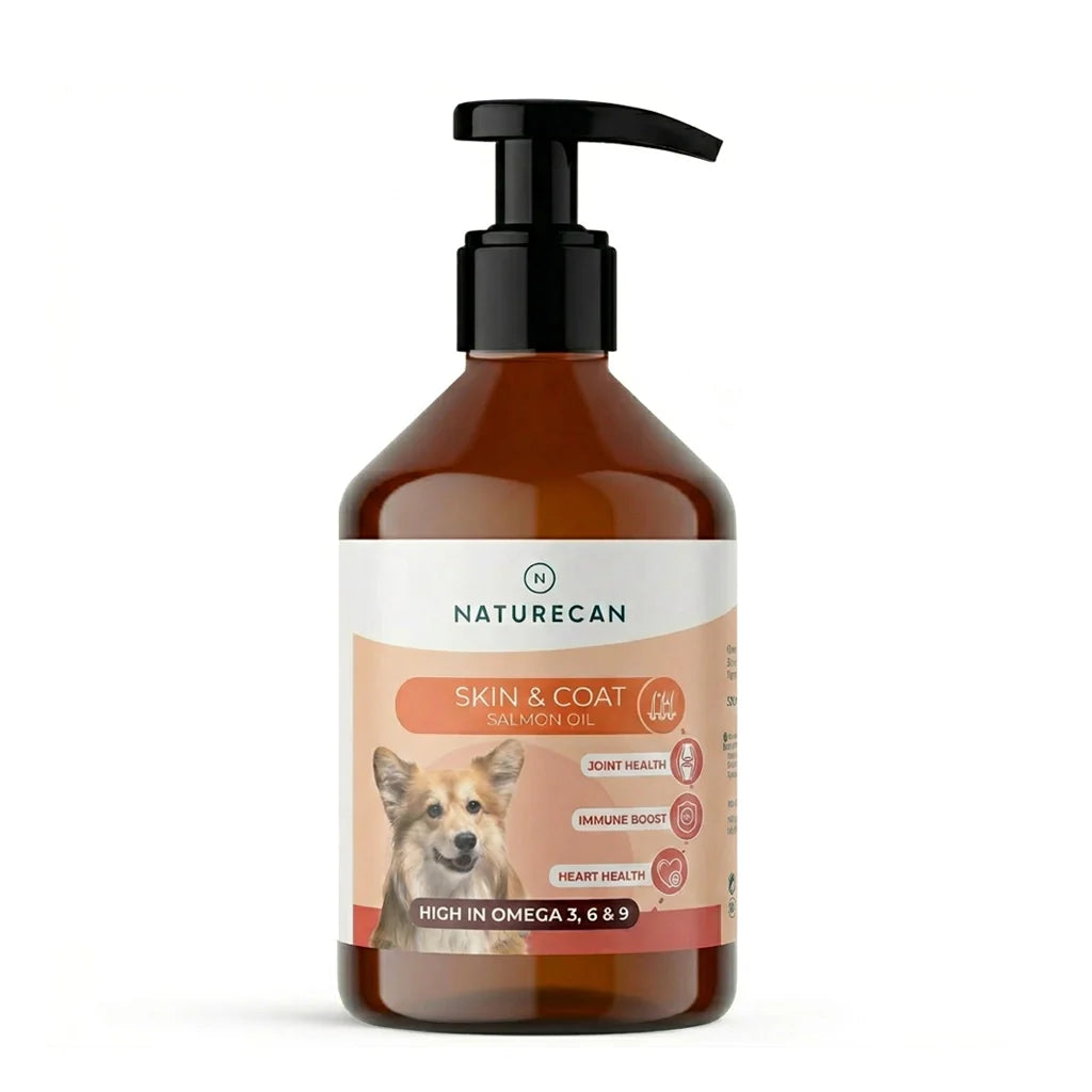 Olio di salmone per cani