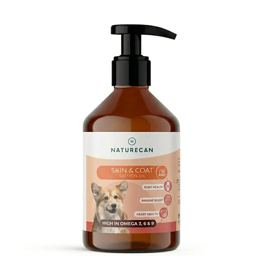 Olio di salmone per cani