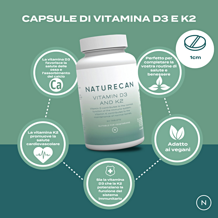 Vitamine D3 & K2 capsule
