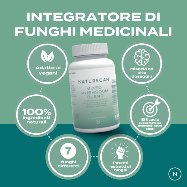 benefici funghi medicinali