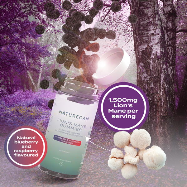 Caramelle ai funghi Criniera di Leone porzione